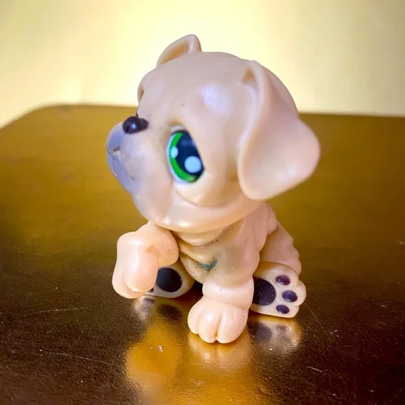 LITTLEST PET SHOP VINTAGE 2004 WRINKLY DOG WITH MOVABLE HEAD 2” - Picture 5 of 8